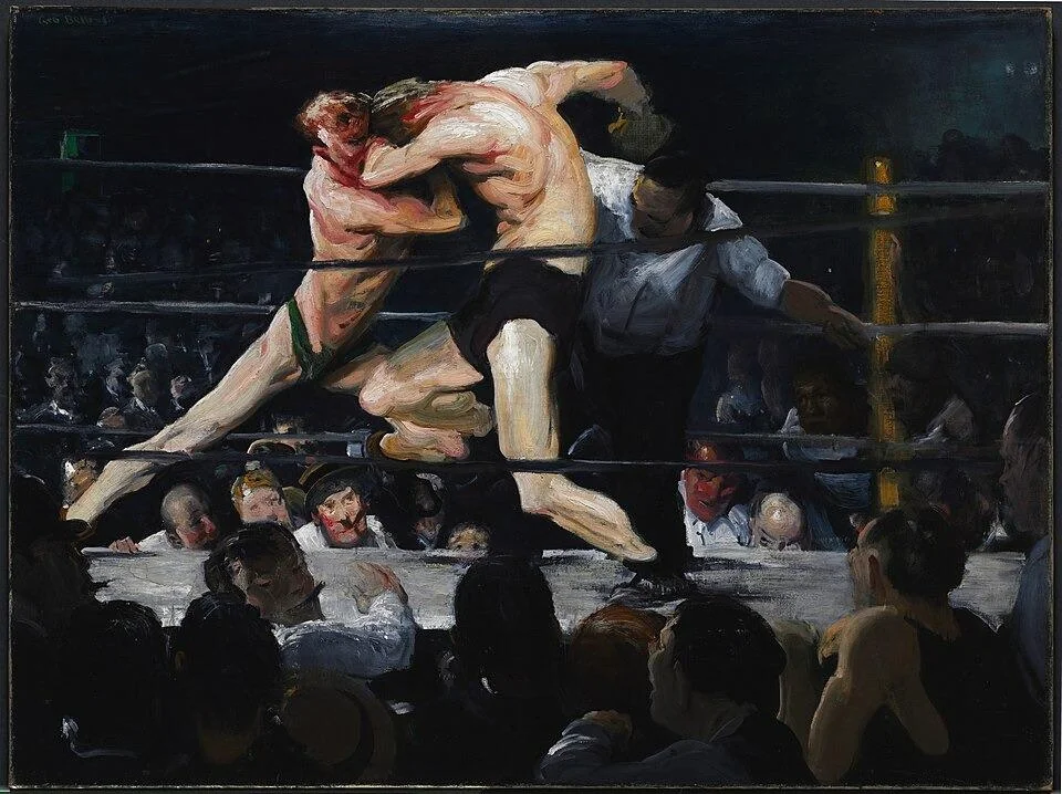 GEORGE BELLOWS - STAG AT SHARKEY’S, 1909