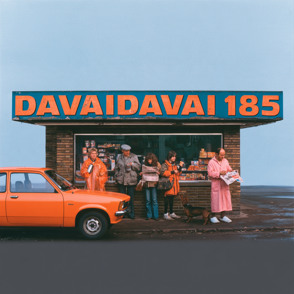 Titelbild davaidavai 185: Montagmorgen an der Trinkhalle, 1981